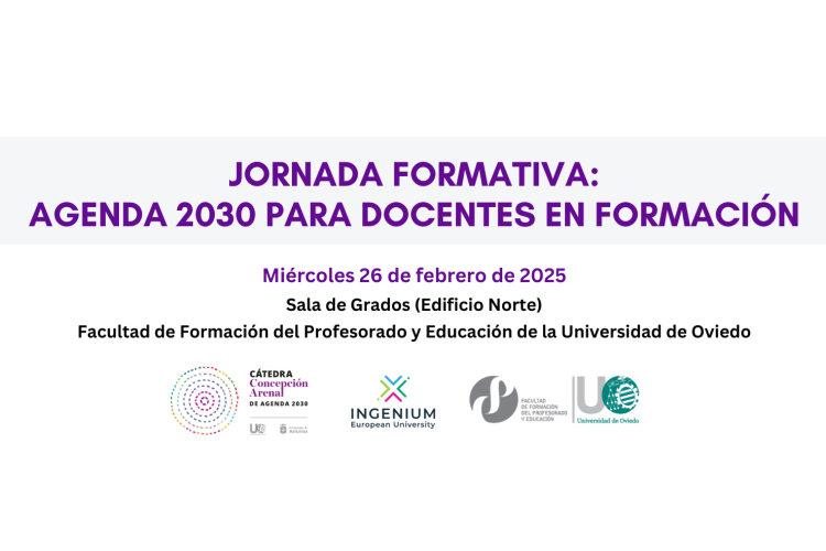 Jornada formativa: Agenda 2030 para docentes en formación